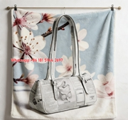 Coach Newspaper Print Flannel Fleece Throw Blanket for Sofa and Wall Decor C196